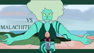 SARDONYX VS MALACHITE  Steven universe fan animation [upl. by Ayouqat]