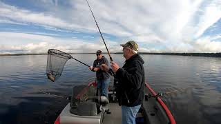 Fishing Sebago Lake in Maine for the 1st time [upl. by Weixel]