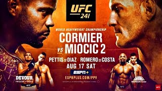 UFC 241 Cormier vs Miocic 2 FULL card predictions [upl. by Licastro60]