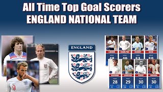 The Top 52 England National Team Goal Scorers Of All Time In 2023 [upl. by Phares426]