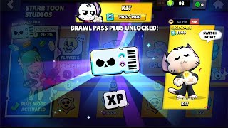 NEW BRAWL PASS PLUS SEASON FOR KIT🔥😱 BRAWL STARS NEW UPDATE🔥🎁 [upl. by Nivan]