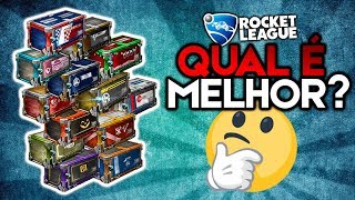 QUAL É A MELHOR CAIXA DO ROCKET LEAGUE [upl. by Bernice]