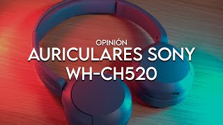 Review de los nuevos AURICULARES SONY WHCH520 [upl. by Mutz]