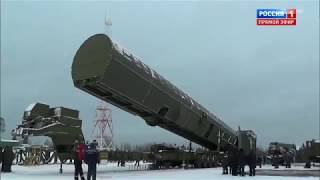 Sarmat Heavyclass ICBM test launch МБР Сармат Satan2 [upl. by Lipkin]