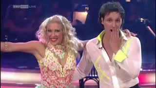 Dancing Star Maria Santner mit Marco Angelini  Cha Cha Cha [upl. by Ioab]