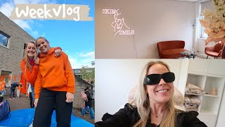 Laseren bij SkinSmile 💗 amp Koningsspelen op school 👑🧡 WEEKVLOG  Janette [upl. by Skilken]