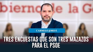 Carmelo Jordá Tres encuestas que son tres mazazos para el PSOE [upl. by Vincenta29]