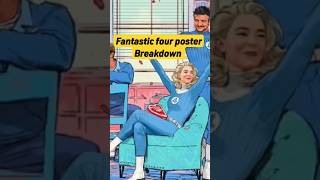 marvel update  fantastic four poster breakdown marvel marvelupdates fantasticfour [upl. by Ahsiei281]