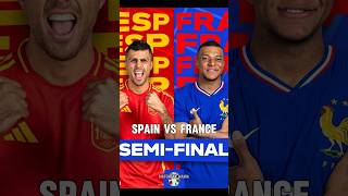 Spain vs France SemiFinal Showdown  UEFA Euro 2024 Highlights euro2024 semifinal spainvsfrance [upl. by Nosnorb]