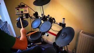 Corporal Jigsore Quandary Carcass drum cover on Yamaha DTXpress IV [upl. by Bowrah441]