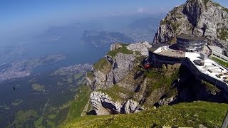 Ascending Mt Pilatus in Switzerland  2013July15 [upl. by Geer447]