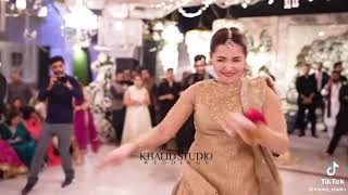 Hania amir’s dance in a wedding haniaamir haniaamiedance [upl. by Newnorb]