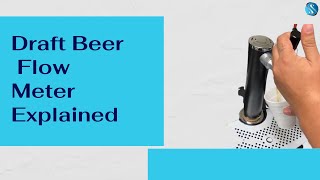 Draft Beer Flow Meter  How it works [upl. by Care391]