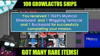 BEATING 100 GROWLACTUS GOT MANY RARE ITEMS  Growtopia [upl. by Aihtenak440]