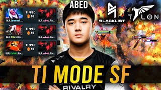 when ABED SHADOW FIEND enters TI MODE  BLR vs TALON Game2 [upl. by Ueik68]