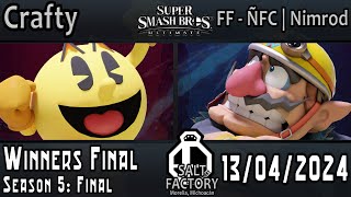 Salt Factory T5  Final  Winners Final  Crafty PacMan vs Nimrod Wario [upl. by Jilleen132]