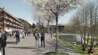 CransMontana feu vert pour le réaménagement à Ycoor [upl. by Dott]