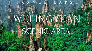 The Magical Wulingyuan Scenic Area zhangjiajie China by Drone [upl. by Juliane]