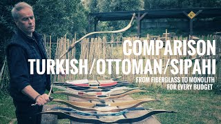 Comparison of OttomanSipahiTurkish Bows for every budget [upl. by Beckerman]