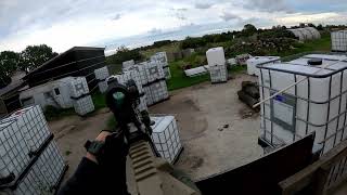 Noveske Nightfall  Airsoftladan   Double Eagle MWS GBBR  Airsoft Gameplay [upl. by Annayd]