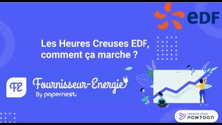 Le tarif Heures Creuses dEDF [upl. by Reiner]