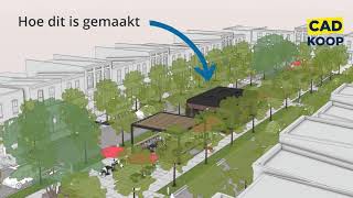 Hoe dit is gemaakt in SketchUp Pro [upl. by Arrik]