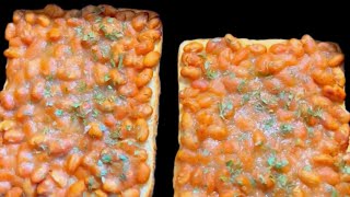 AIR FRYER BEANS TOAST RECIPE [upl. by Pozzy]