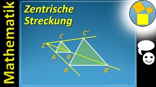 Zentrische Streckung  Geometrie  wwwmathephysiktechnikde [upl. by Atiuqahc713]