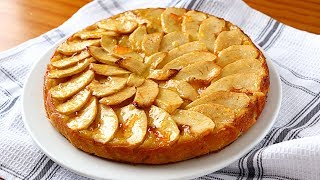 Tarta de manzana Receta FÁCIL y RÁPIDA  Postres y tartas fáciles [upl. by Timms]