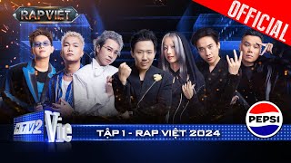 Rap Việt 2024 Tập 1 Khai hỏa vòng chinh phục cùng dàn thí sinh bứt phá không giới hạn [upl. by Moneta]