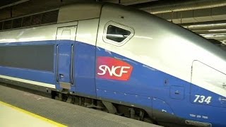 TGV seulement 6h pour rallier Paris à Barcelone  1512 [upl. by Atteragram]