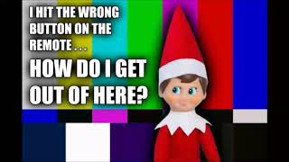 Elf on The Shelf Boy Stuck in TV [upl. by Nylissej]