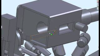 Autoloader T90 solidworks 2010avi [upl. by Irrak448]