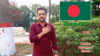 Bangladesh National Anthem ICC mens T20 Cricket World Cup 2024 TaeVi [upl. by Dagmar24]