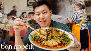 China’s Street Restaurants With No Menu But Legendary Food  Street Eats  Bon Appétit [upl. by Garcon913]