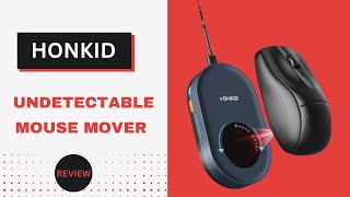 HONKID Mouse Mover Jiggler Keep Your Computer Active Effortlessly [upl. by Atsahs]