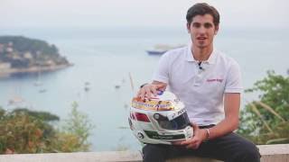 Antonio Giovinazzi explains his helmet [upl. by Durston529]