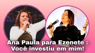 Melhor live sobre intercessão Ezenete Rodrigues e Ana Paula ValadãoMuito poderoso esse ministério [upl. by Oibaf]