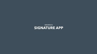 How to eSign PDF file  GroupDocsSignature App [upl. by Siuqcram]