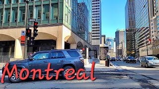 Montreal City Tour in Downtown [upl. by Riki]