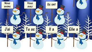 french verb AVOIR Song To Have La Conjugaison du Verbe Avoir en Chanson Learn French [upl. by Stempson]