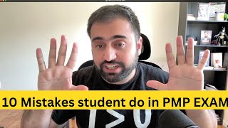 10 Mistakes student do in PMP Exam [upl. by Allwein511]