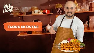 Taouk skewers or shish taouk marinade  The best chicken marinade recipe [upl. by Mannos201]