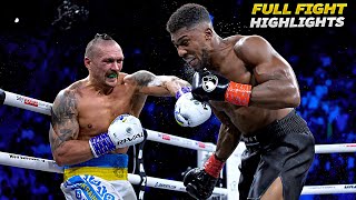 Anthony Joshua vs Oleksandr Usyk 2 FULL FIGHT HIGHLIGHTS  BOXING FIGHT HD [upl. by Luane]