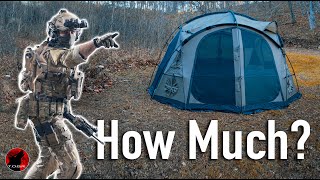 The Most Expensive Military Tent in the World  LiteFighter Dragoon Tent First Look [upl. by Etana370]