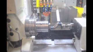 Crankshaft Grinder with FANUC 31iT CNC Control and Panel i  Courtesy of Weldon Solutions [upl. by Hardner]