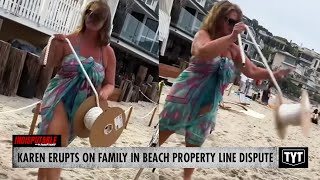 WATCH Beach Karen EXPLODES On Family In Property Dispute [upl. by Bridgid]