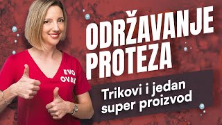 ODRŽAVANJE PROTEZA  izostanak zubi ne smije značiti izostanak pranja i brige [upl. by Leipzig]