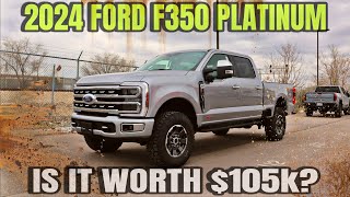 2024 Ford F350 Platinum Tremor Is It Really Better Than The AT4X [upl. by Einahc]