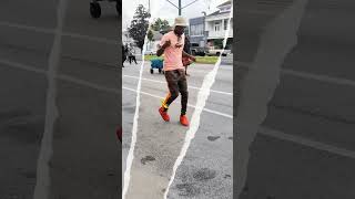 New Orleans foot work 19 annual Katrina second line 🌪️🌪️🕺👟👟 [upl. by Oria]